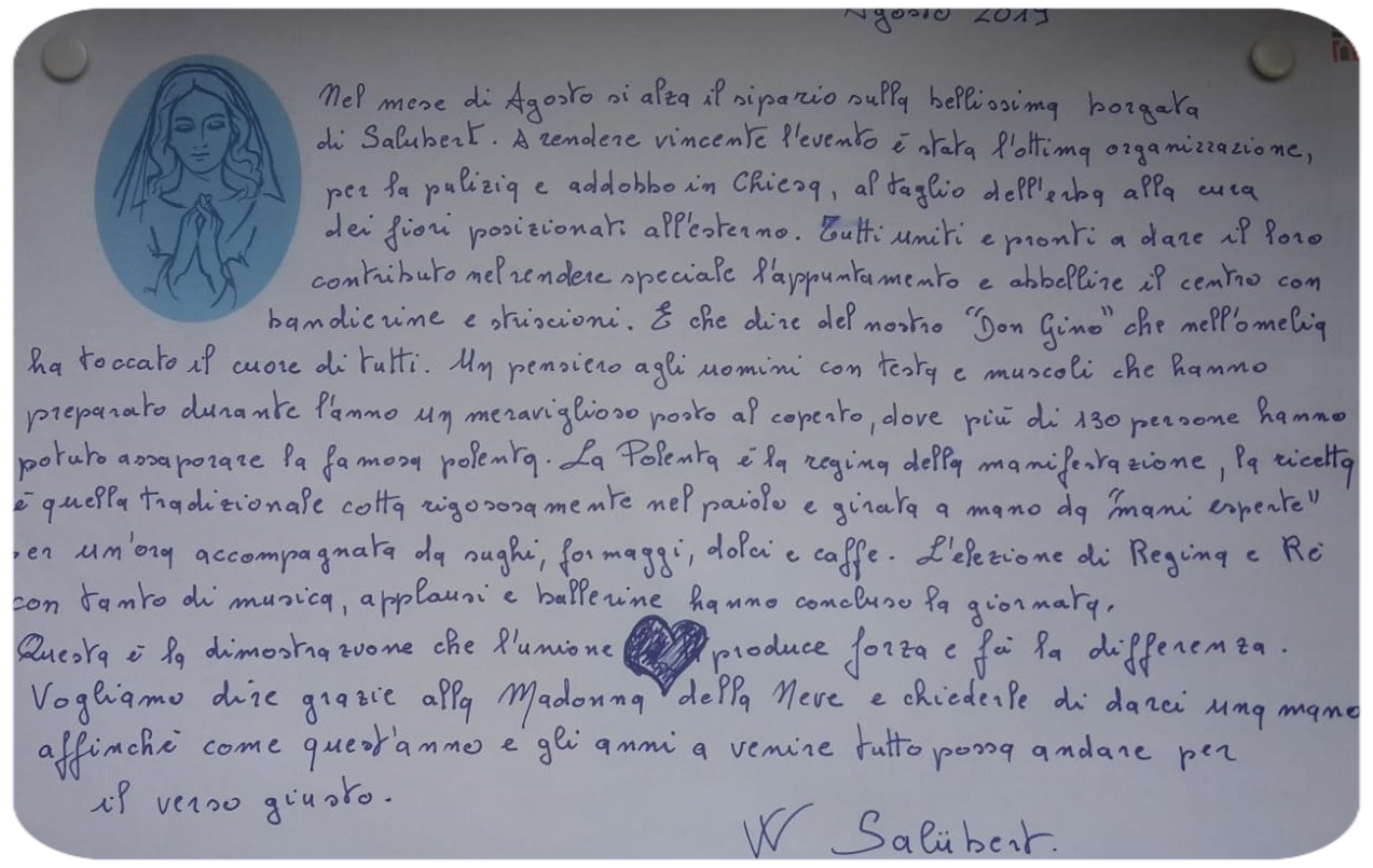 Serre Uberto notizie 2019 